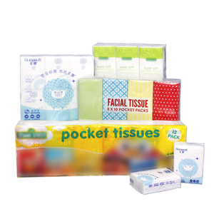 使い捨てのポケットティッシュ13.5g 4 Plyカスタマイズ可能なパッケージと印刷